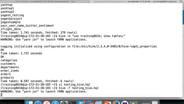 Apache Hive - Launching hive and troubleshooting смотреть онлайн