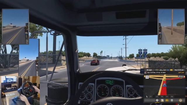 Logitech G29 Bull Dozer Delivery in American Truck Simulator смотреть онлайн