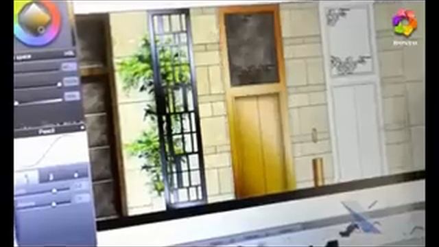 Video of Bosto Kingtee (graphics tablet) application in architecture and desing of interiors смотреть онлайн