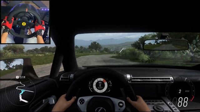 LEXUS LFA - Forza Horizon 5 | Thrustmaster Ferrari Gameplay