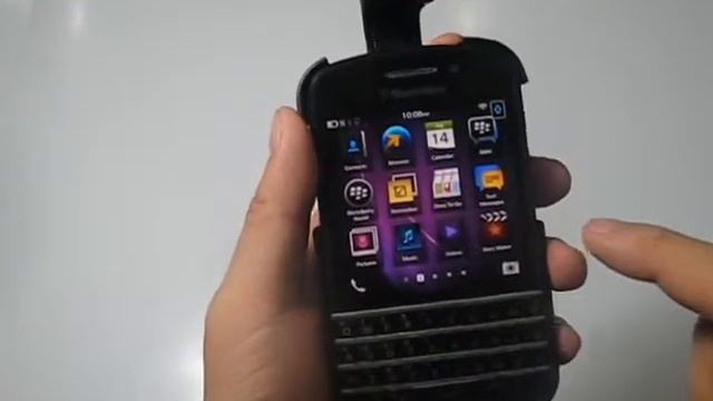 PDair Leather Case for BlackBerry Q10 - Flip Top Type смотреть онлайн