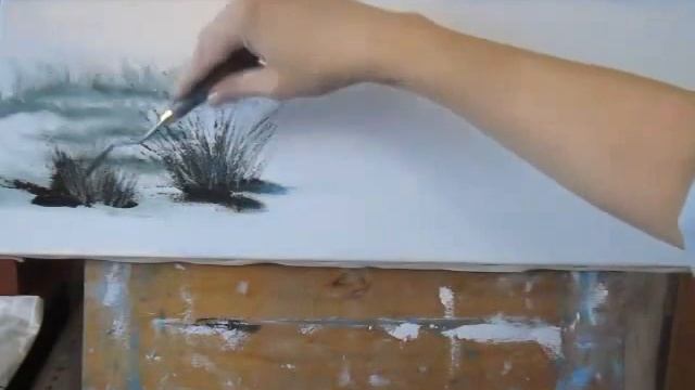 М.Потороча. Мастер-класс "Зимнее Утро" смотреть онлайн