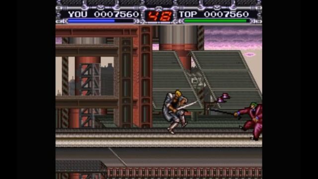 Super Nintendo (Snes) 16-bit X Kaliber 2097 Полное Прохождение