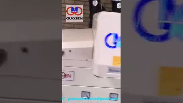 GUOSEN UV oil coatting line смотреть онлайн