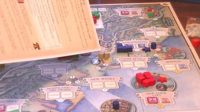 Liberty or Death Board Game Tutorial Playthrough Part 4: Turn 4 смотреть онлайн