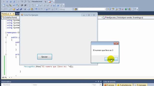 ▷ Tutorial C# - Ciclo FOR y Combobox en C# ? смотреть онлайн