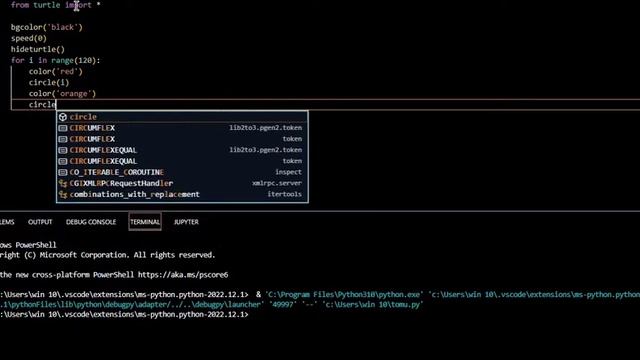 Amazing Design in Python(3)| Python Graphics | Amazing Patterns in Python | Design in turtle смотреть онлайн