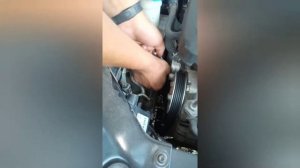 JETTA 6 2.5 замена роликов натяжителя!!!!