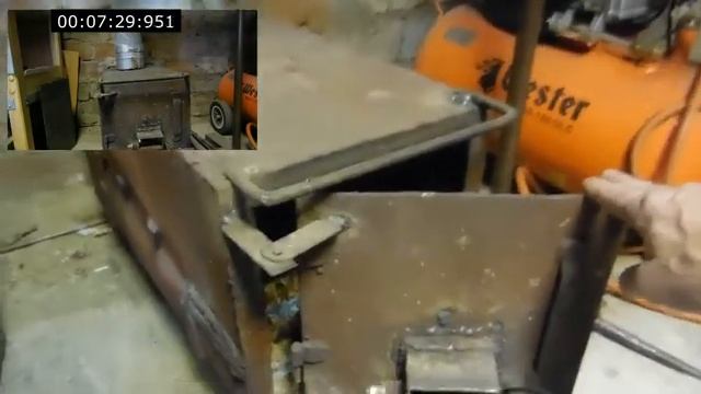 Печь длительного горения СВОИМИ РУКАМИ ? Гаражная благосфера смотреть онлайн