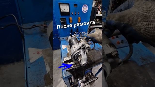 Ремонт стартера Toyota Wich 1ZZ смотреть онлайн