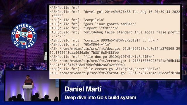Deep dive into Go's build system - Daniel Marti смотреть онлайн