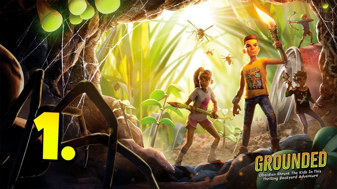 Grounded _ Кооп Прохождение _ Стрим #1 смотреть онлайн