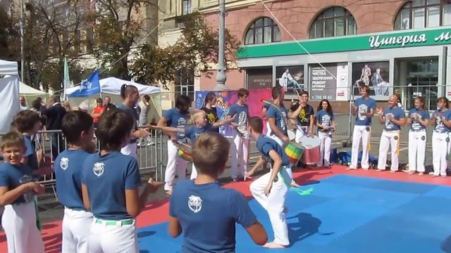 капоэйра в Харькове Capoeira in Kharkov смотреть онлайн