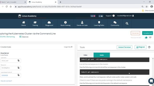 Exploring the Kubernetes Cluster via the Command Line смотреть онлайн