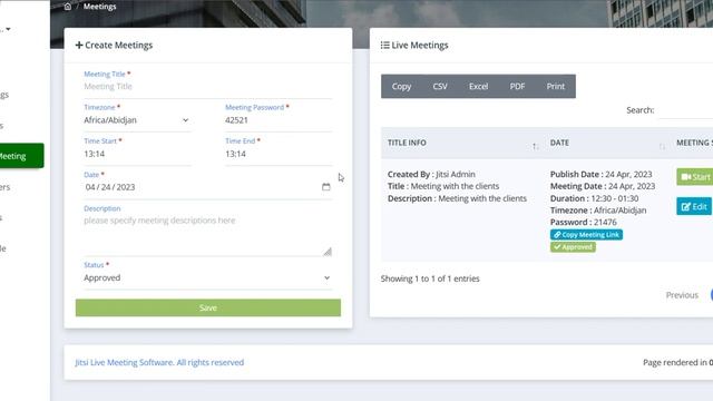 Jitsi PHP Online Streaming Software смотреть онлайн