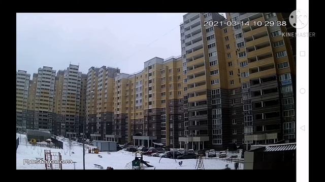 Г. Липецк ул. Белянского 2 camera.lipetsk.ru (съёмка 14 марта 2021) смотреть онлайн