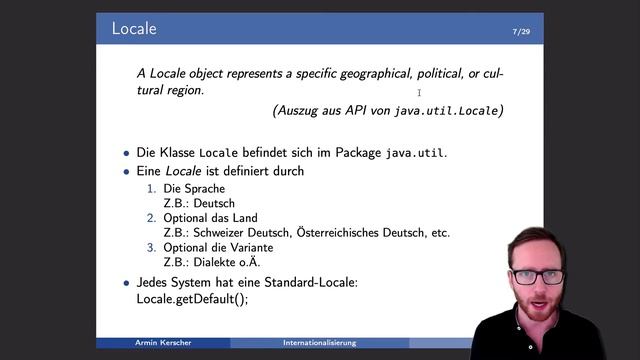 Java - Locale (Internationalisierung Teil 2/8) смотреть онлайн