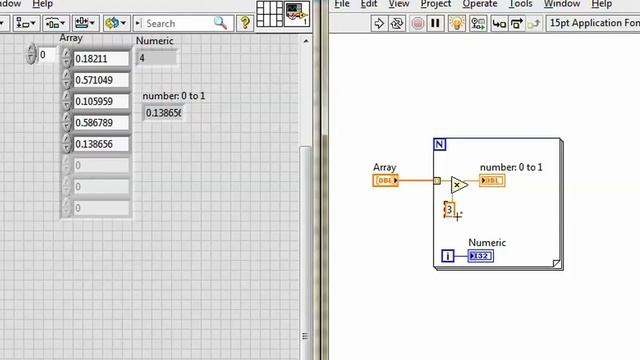 VI High 30 - How to Manipulate Arrays by Indexing the Input of a LabVIEW For Loop смотреть онлайн