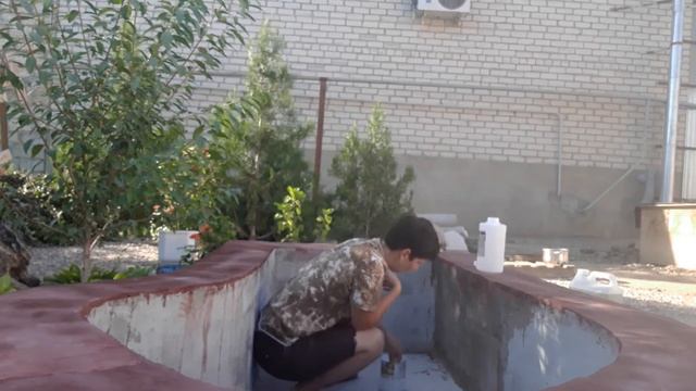 Реконструкция пруда, обработка жидким стеклом смотреть онлайн