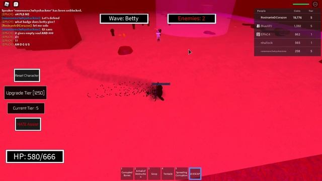 Roblox | Undertale Soul Ops | Nightmare Sans VS Betty Wave смотреть онлайн