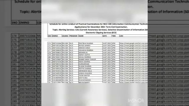 IGNOU RC JAMMU 02 BIG UPDATE PRECTICAL SHEDULED RELESED July 15, 2022 смотреть онлайн