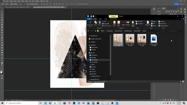 Photoshop Automation Demo | Implemented with JavaScript. смотреть онлайн