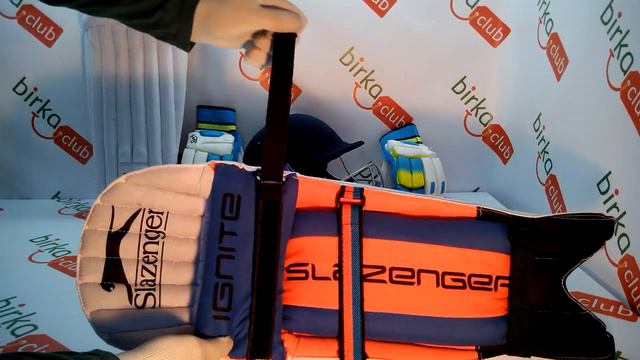 Обзор Защита для игра в крикет Slazenger Ignite Cricket Batting Pads смотреть онлайн