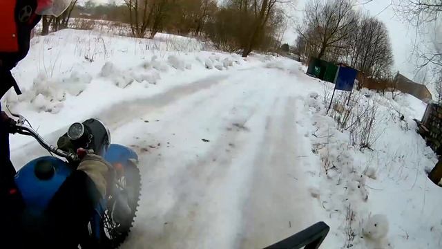 Прохват на Мотоцикле Урал ИМЗ 8.103-10 || URAL MOTORCYCLE смотреть онлайн