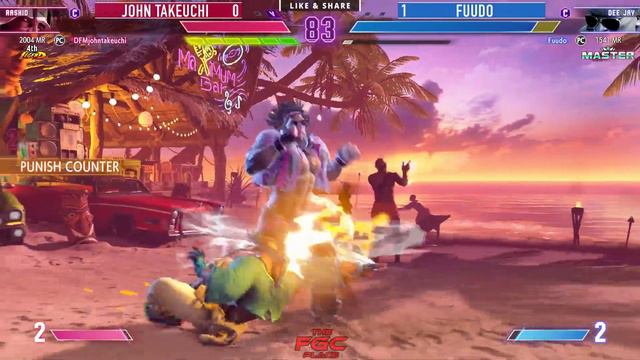 SF6 🔥 Fuudo (Dee Jay) vs John Takeuchi (Rashid) 🔥 Street Fighter 6 смотреть онлайн