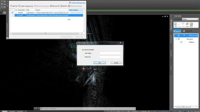 AutoCAD Map 3D import LiDAR Point Clouds смотреть онлайн
