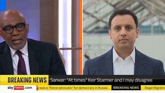 Anas Sarwar asked twice about what he would do about antisemitic comments смотреть онлайн