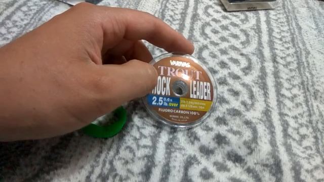 Распаковка флюорокарбона Varivas Trout Shock Leader от интернет-магазина Fmagazin. смотреть онлайн