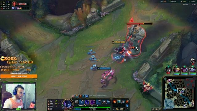 Ноктюрн VS Маокай ➤ Летсплей Ноктюрн ● He гайд на Ноктюрна – League of Legends (Лига Легенд) смотреть онлайн