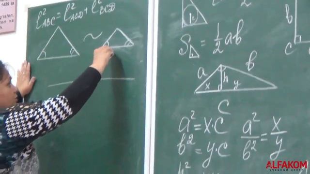 Математика. Прямоугольный треугольник смотреть онлайн