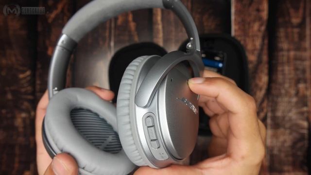 Bose QuietComfort 35 Series II Wireless Headphones, Noise Cancelling Test смотреть онлайн