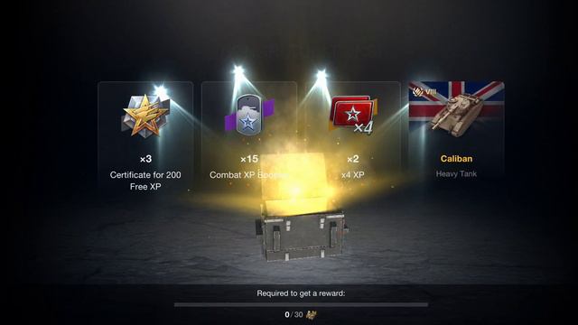Opening 2 Caliban containers - World of Tanks Blitz смотреть онлайн
