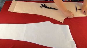 Прогулочный костюм из велюра. Кроим брюки. Часть 1.mp4