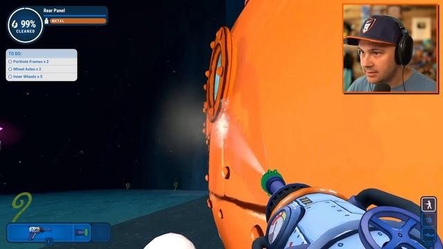 Cleaning the GROSSEST SPONGEBOB PLACES in Powerwash Simulator смотреть онлайн