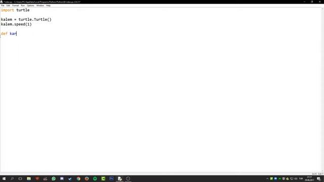 Python 3.6 Dersleri #38 | turtle Modülü смотреть онлайн