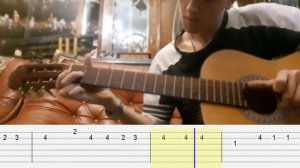 Концовка из удивительного цифрового цирка на гитаре + Табы. ADC Pilot - ending music on guitar.