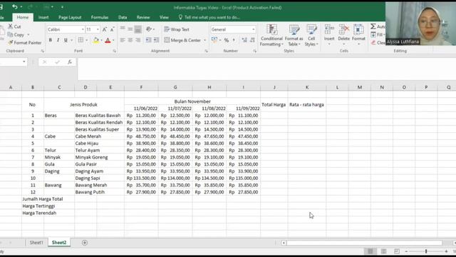 Cara Membuat Tabel Di Excel - Alyssa X 2 смотреть онлайн