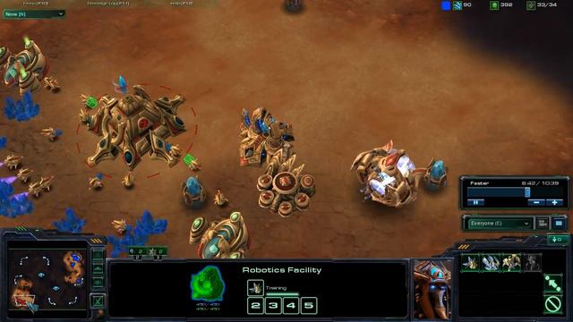 Starcraft 2 Beta Protoss vs. Terran Void Ray Rush смотреть онлайн