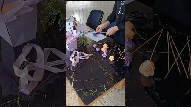 Как сделать букет из мыльных роз! смотреть онлайн
