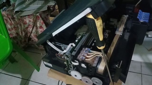 Printer Epson L1110 error kode 034004 lampu kedip-kedip смотреть онлайн