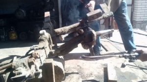 Замена шкворня ЗИЛ 130 (часть 1)