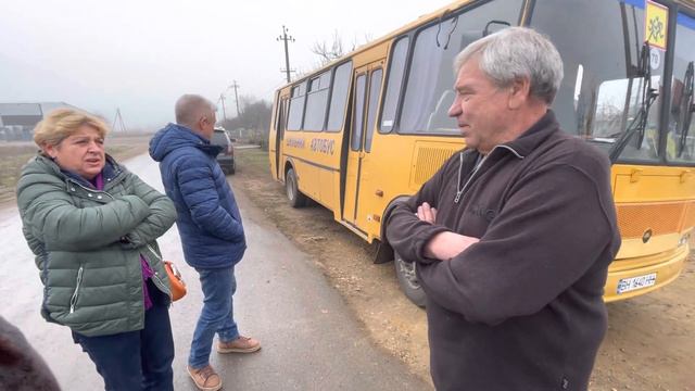 Павлинка. Школьный автобус не может проехать. 22.11.2021