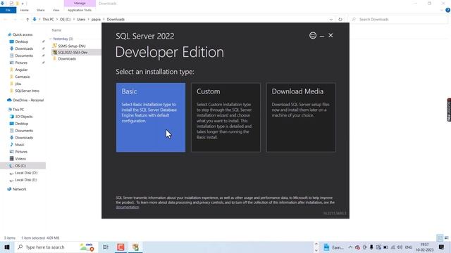 SQL Server | SQL Server 2022 Installation process for beginners | Hindi tutorial смотреть онлайн