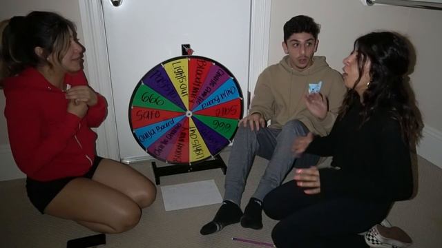 SCARY SPIN THE WHEEL GAME @ 3AM! (CAUGHT ON CAMERA) смотреть онлайн