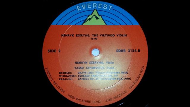 SZERYNG   The Virtuoso Violin SIDE 2