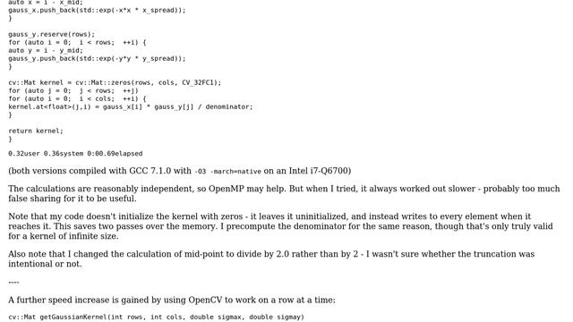 Code Review: Create a two-dimensional Gaussian kernel (3 Solutions!!) смотреть онлайн